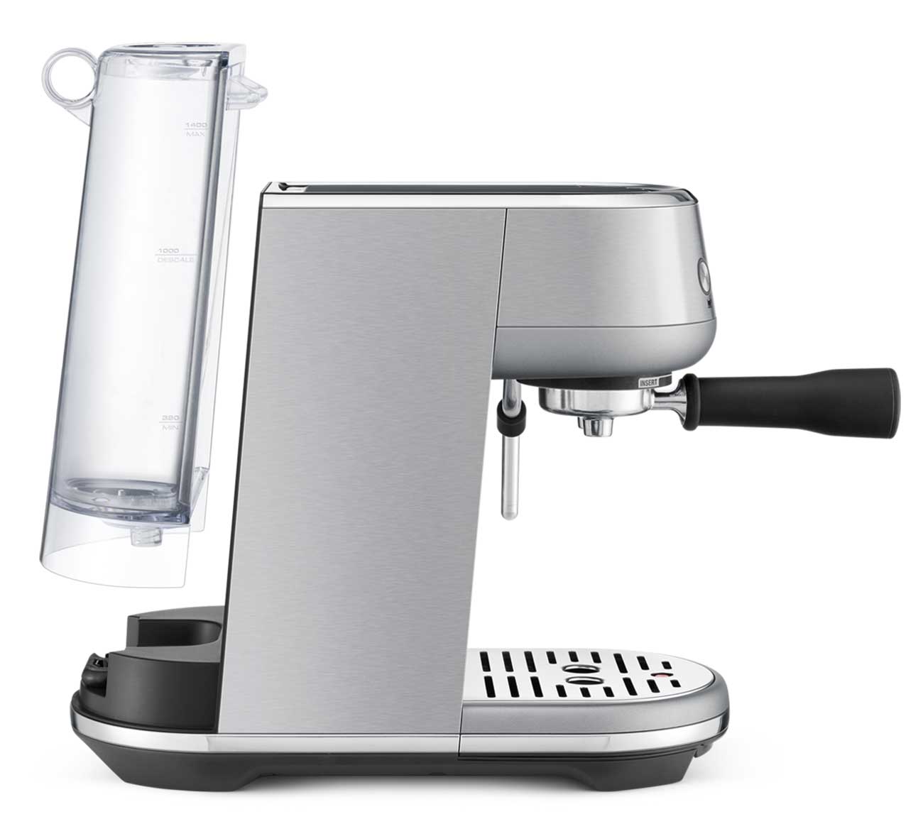 Side view of the Bambino Espresso Machine