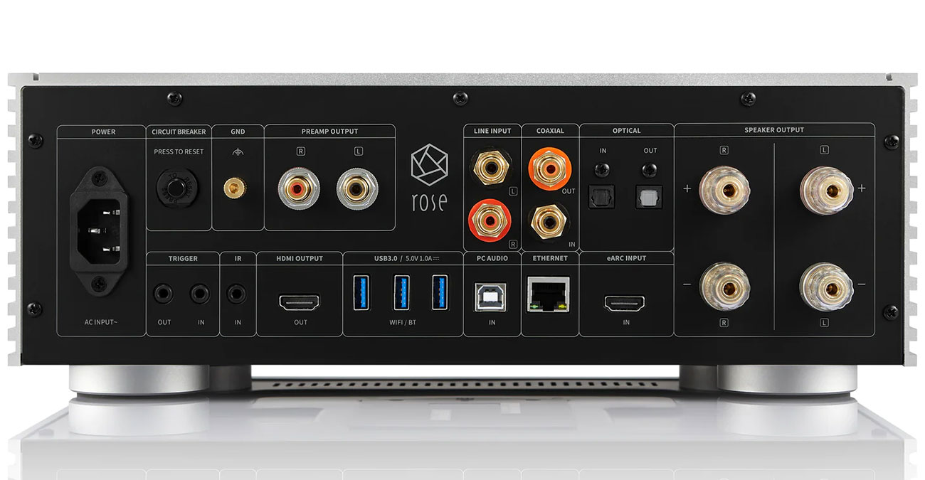 HiFi Rose - RS520BLACK - Wireless Multi-Room Audio Systems