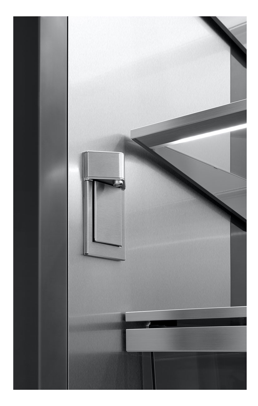 Closeup View of Water Dispenser
