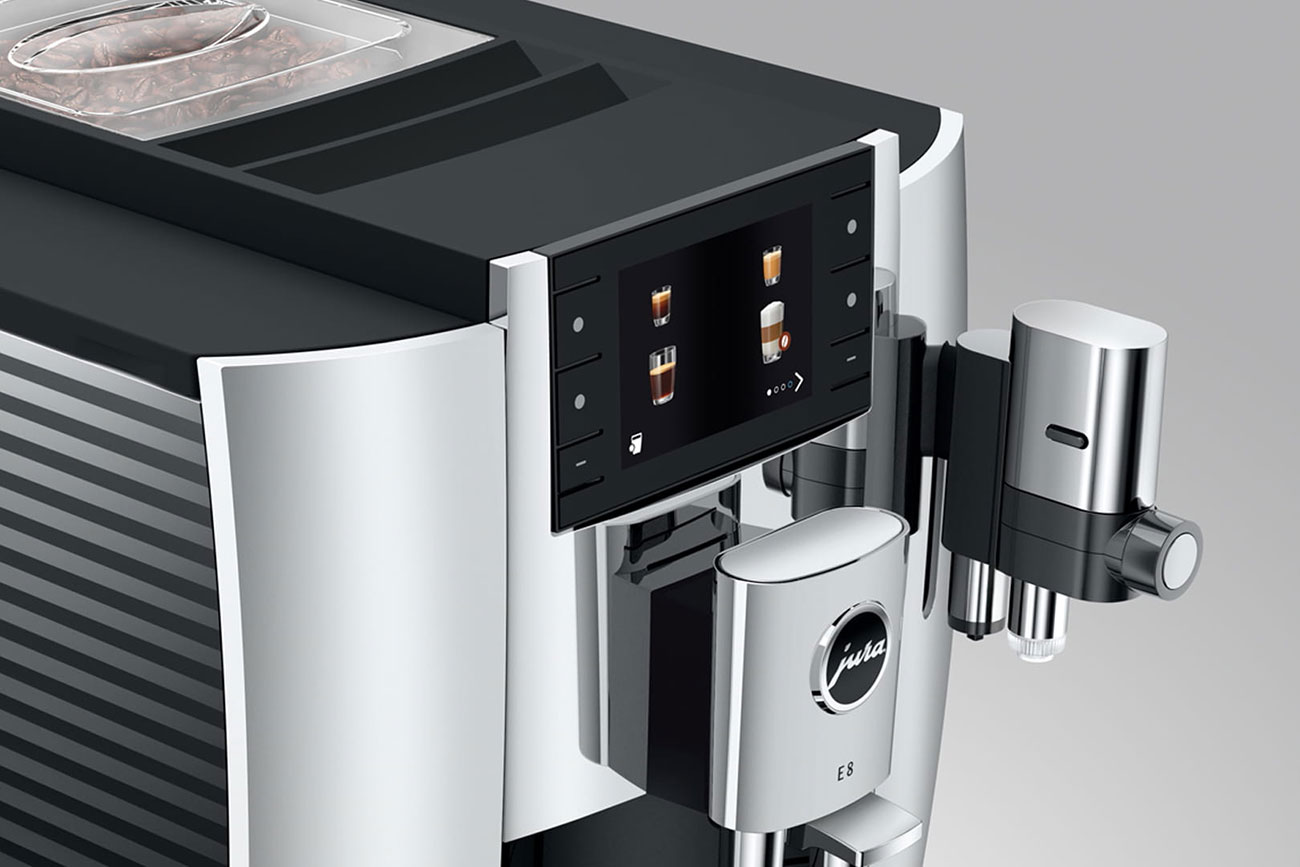 Detail Closeup of Coffee/Espresso Machine