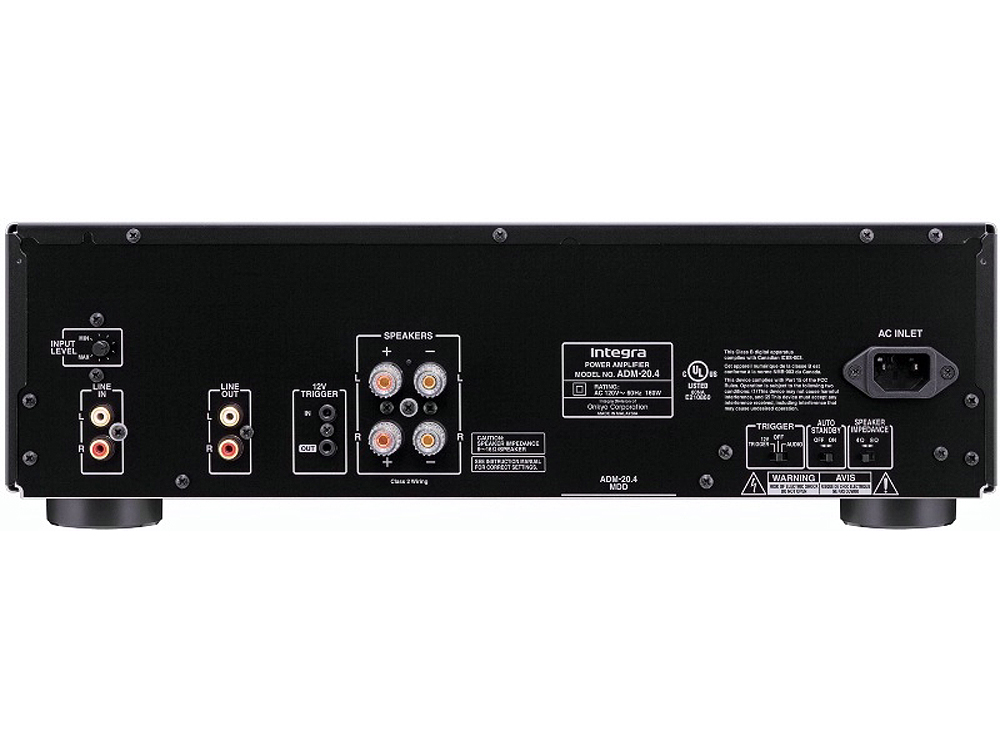 Integra - ADM20.4 - Amplifiers