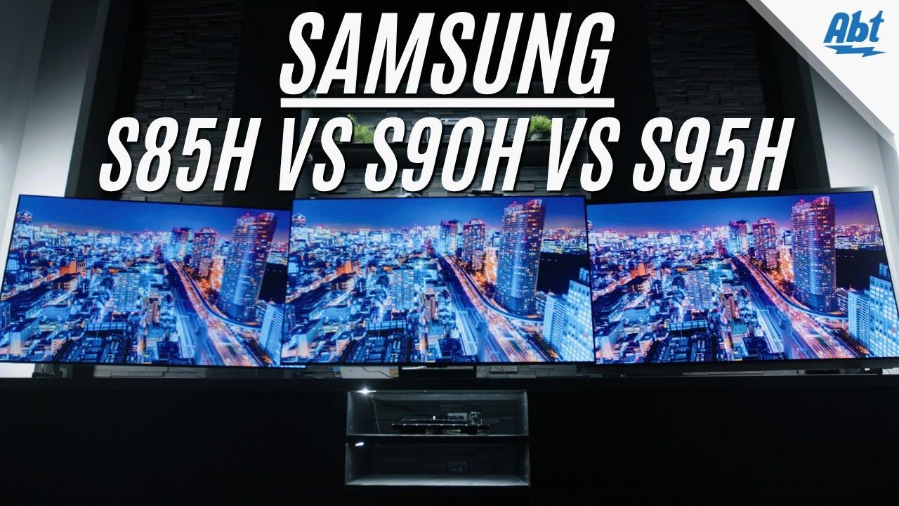 Watch Samsung 2026 OLED Comparison: S85H vs S90H vs S95H