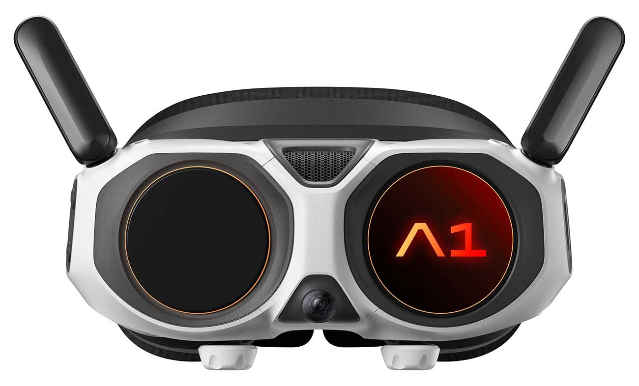 Front view of Antigravity Vision Goggles