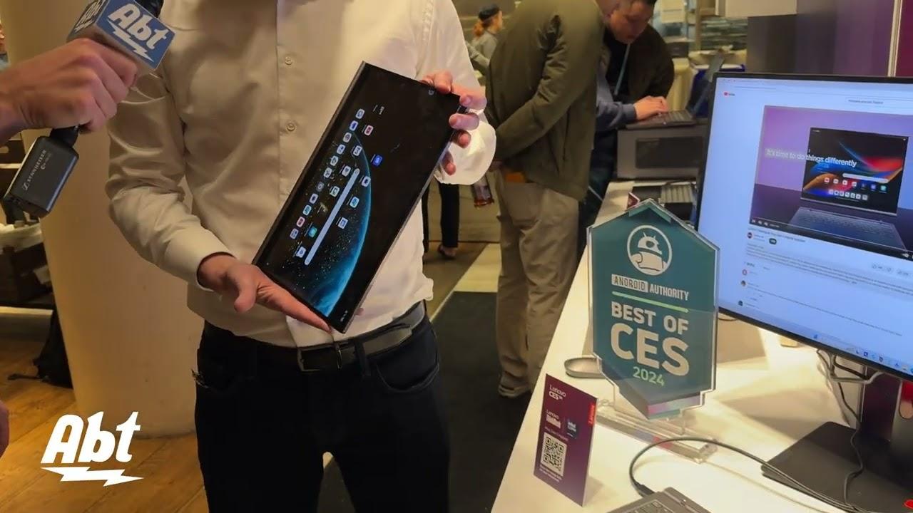 CES 2024 Lenovo ThinkBook Plus Gen 5 Hybrid Video