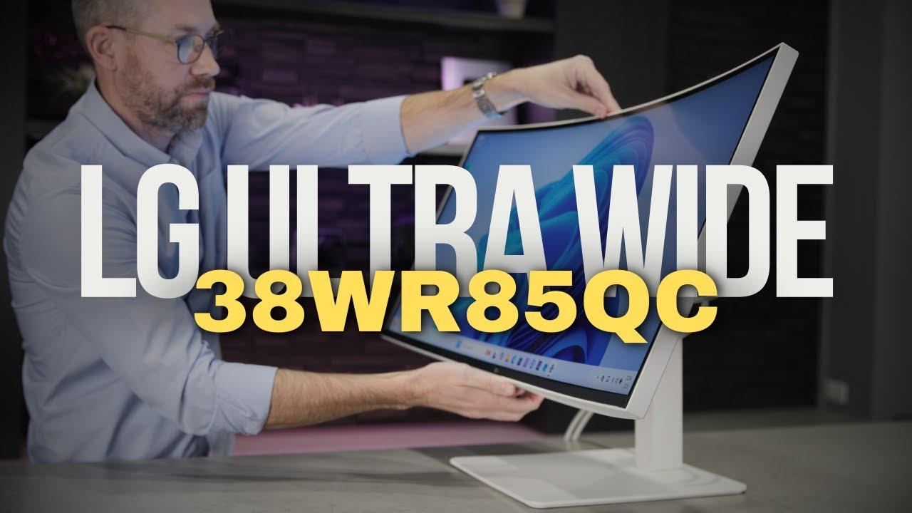 LG 38WR85QC Ultra Wide Monitor Overview Video