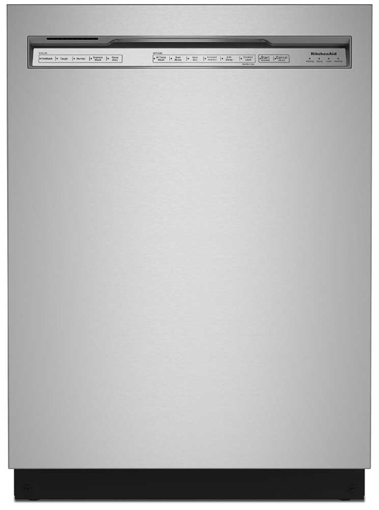 KitchenAid 24" PrintShield Stainless Steel Dishwasher With ProWash Cycle - KDFE104KPS