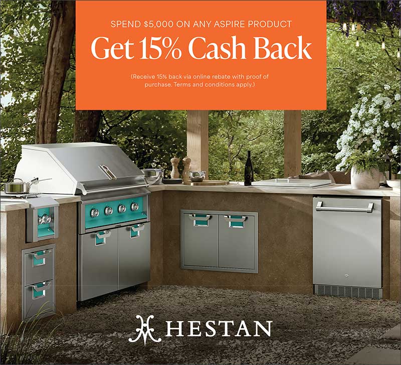 Hestan Receive 15% Cash Back