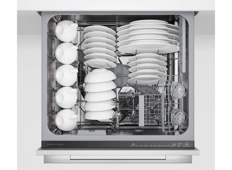 Fisher & Paykel Series 11 24" Panel Ready Integrated Double DishDrawer Dishwasher, Tall, Sanitize - DD24DTX6HI1