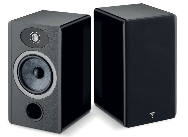 Focal Omada N1 2-Way Bookshelf Loudspeaker in Black (Pair) - FOAESFOMN10B000