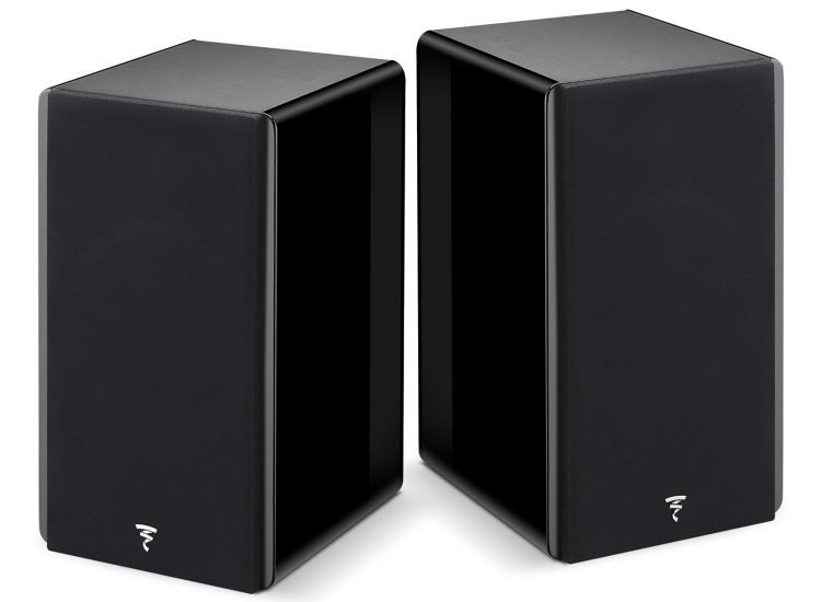 Focal Omada N1 2-Way Bookshelf Loudspeaker in Black (Pair) - FOAESFOMN10B000