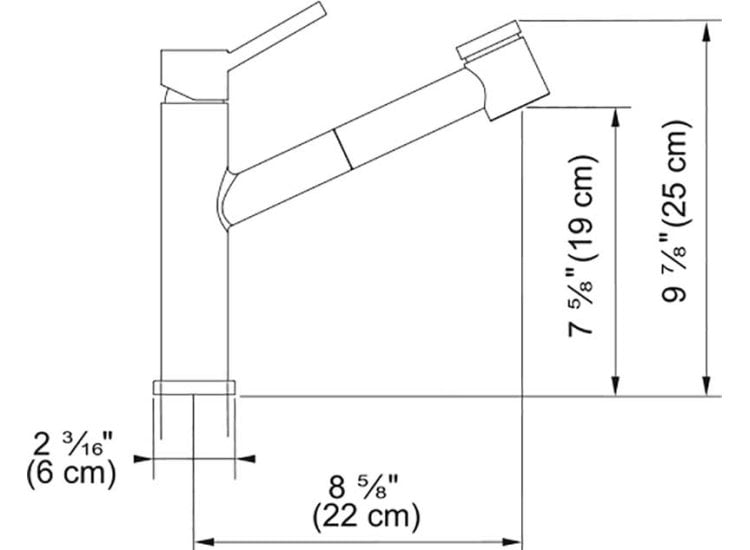 Rubinetto Franke Pola 1.0 - Alto, Girevole, Cartuccia Ceramica, 35 Cm, Finish Spazzolato - Foto 4