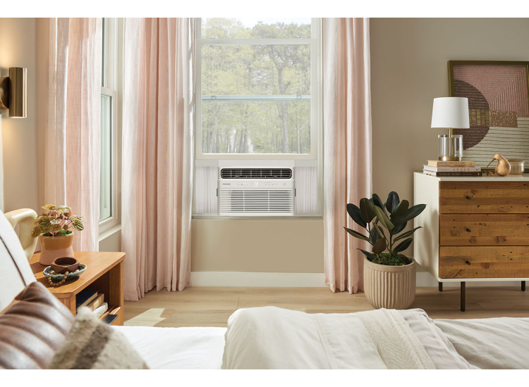 Frigidaire Air Conditioner Window Inverter with Wi-Fi 8,000 BTU 115 V in White - FHWW085WE1