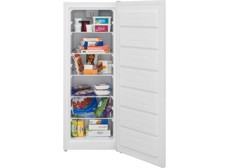 Frigidaire 7 Cu. Ft. Garage Ready Upright Freezer 22-Inch Wide in White - FFUE0725AW