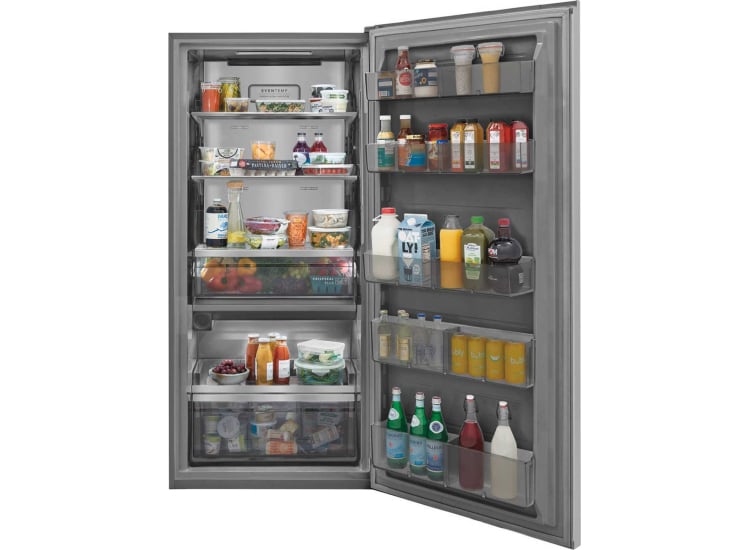 Frigidaire Professional 19 Cu. Ft. Single-Door Full Refrigerator 33-Inch Wide in Stainless Steel - PRDA1922AF