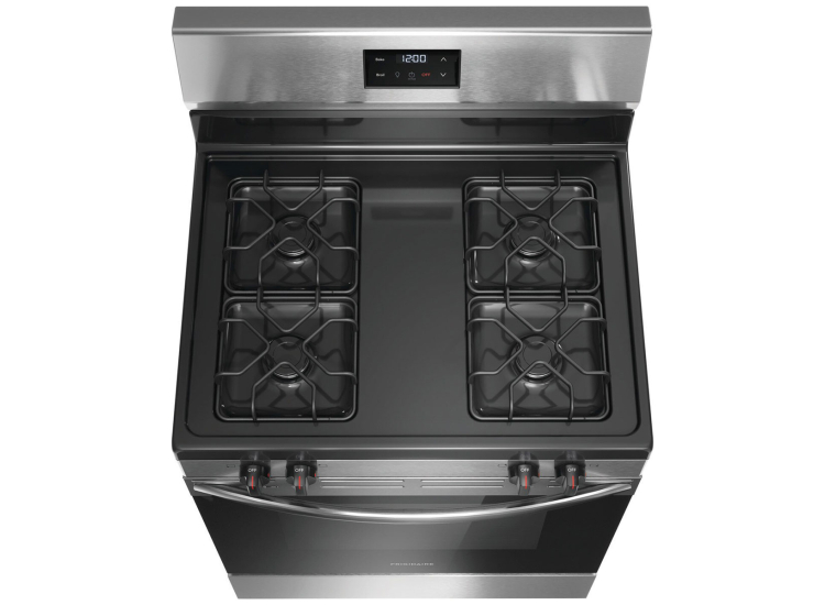 Frigidaire 30 In. Gas Range in Stainless Steel - FCRG3051BS