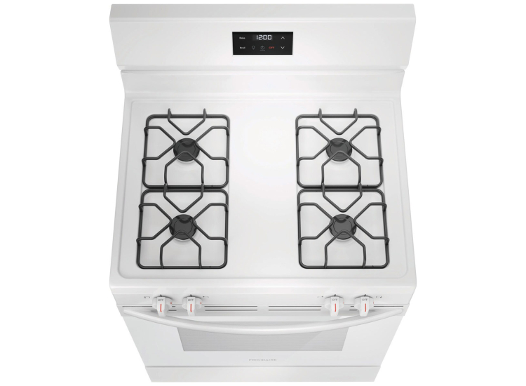 Frigidaire 30 In. Gas Range in White - FCRG3051BW