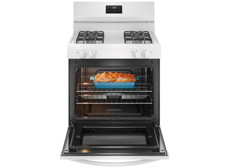 Frigidaire 30 In. Gas Range in White - FCRG3051BW