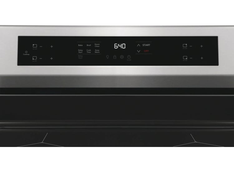 Frigidaire Induction Range with Rear Control 30-Inch in Stainless Steel - FCRI3062AS