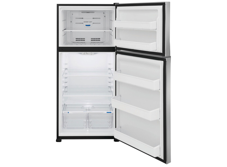 Frigidaire ADA 20 Cu. Ft. Top Freezer Refrigerator 30-Inch Wide in Stainless Steel - FFHT2022AS