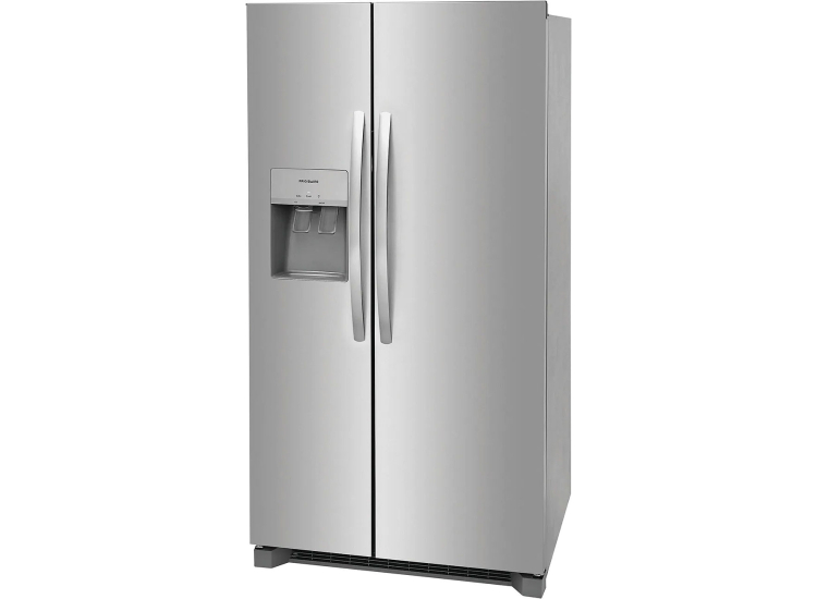 Frigidaire 25.6 Cu. Ft. Side-By-Side Refrigerator 36-Inch Wide in Stainless Steel - FRSS2623AS