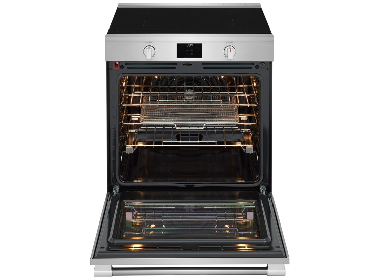 Frigidaire Professional Range 30 Inch Induction with Total Convection in Smudge-Proof Stainless Steel - PCFI3080AF