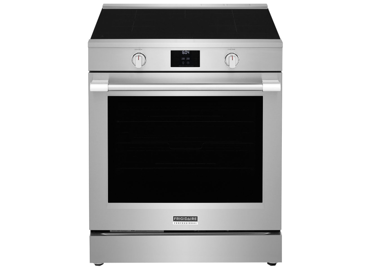 Frigidaire Professional Range 30 Inch Induction with Total Convection in Smudge-Proof Stainless Steel - PCFI3080AF