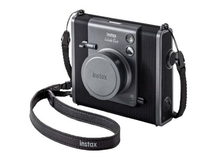 Fujifilm instax WIDE Evo Hybrid Instant Camera in Black - 16840957 & PRO87144