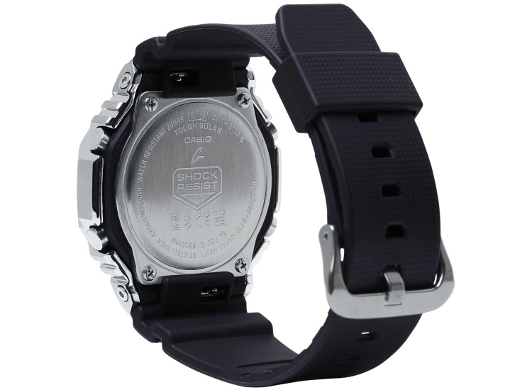 G-Shock G-Steel Watch 2100 Series 45mm with Black Dial - GBM2100-1A