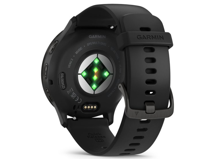 Bike Vivoactive Miles To Km Garmin Venu Watch In Silver Stainless