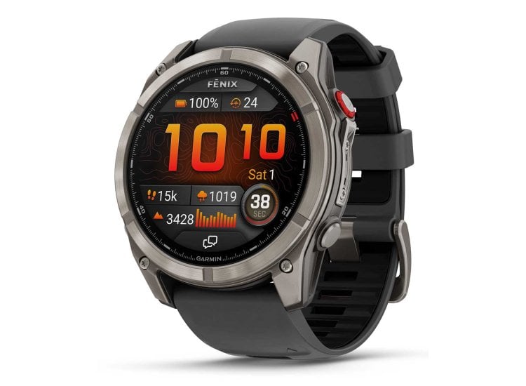 Garmin fenix Pro Smartwatch 51mm AMOLED in Titanium Abt
