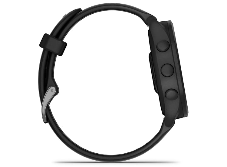 Garmin Smartwatch 43mm Forerunner 165 in Black and Slate Gray - 010-02863-20