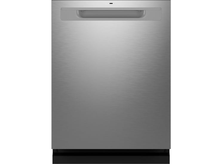GE 24-Inch Top Control Dishwasher with Sanitize Cycle in Fingerprint Resistant Stainless Steel - GDP670SYVFS
