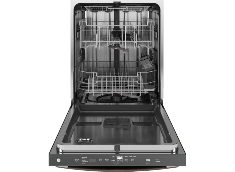 GE 24-Inch Top Control Dishwasher With Sanitize Cycle In Fingerprint Resistant Stainless Steel - GDT650SYVFS