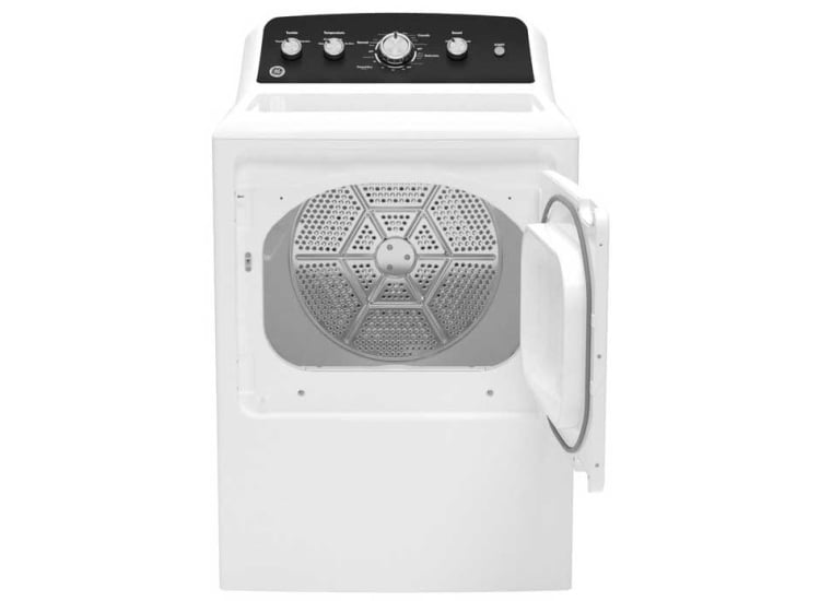GE Electric Dryer With Extended Tumble 7.2 Cu. Ft. in White - GTD48EASWWB