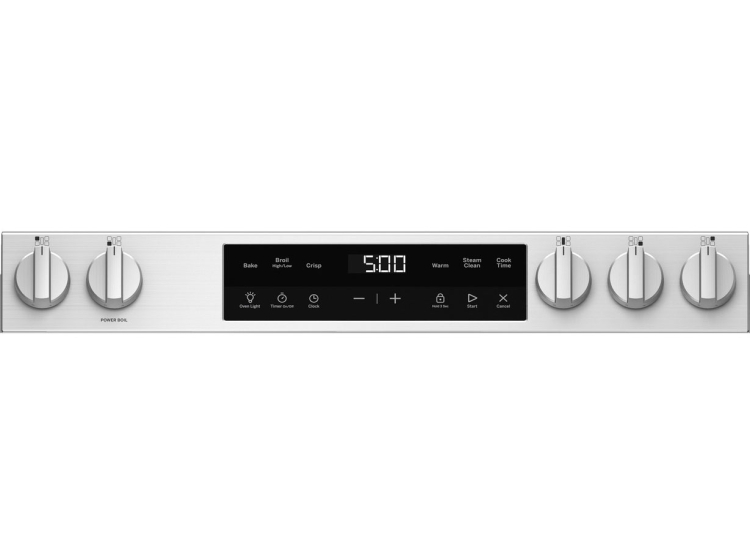 GE Gas Range 500 Series Slide-In 30 In. With Front Control in Stainless Steel - GGS500SVSS