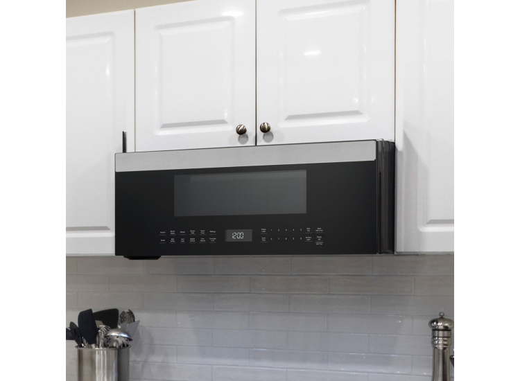 GE 1.2 Cu. Ft. Over-The-Range Low Profile Sensor Microwave Oven In Stainless Steel - UVM9125STSS
