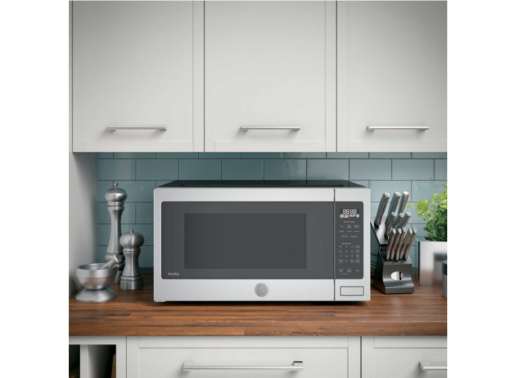 GE Profile Countertop Sensor Microwave Oven 2.2 Cu. Ft. In Stainless Steel - PCST22U1WSS