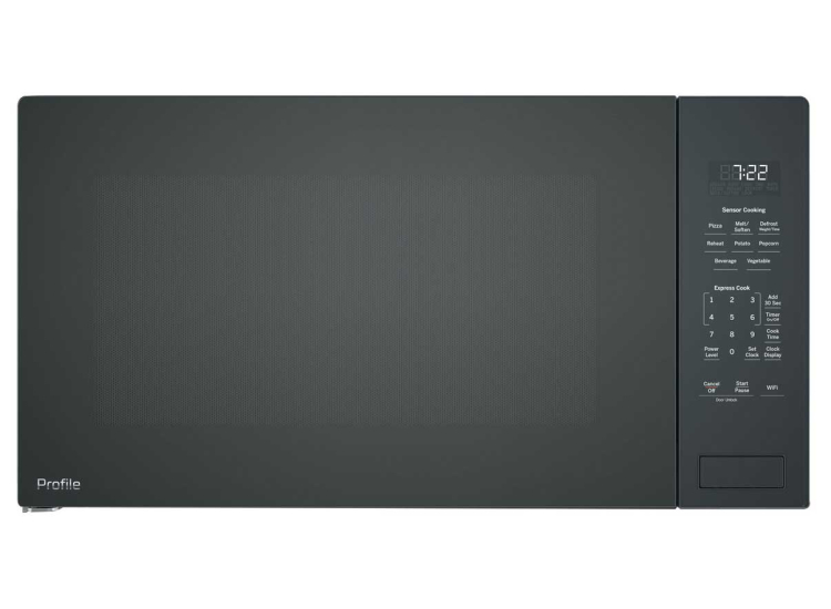 GE Profile Built-In Sensor Microwave Oven 2.2 Cu. Ft. In Black - PCWK22U1WBB
