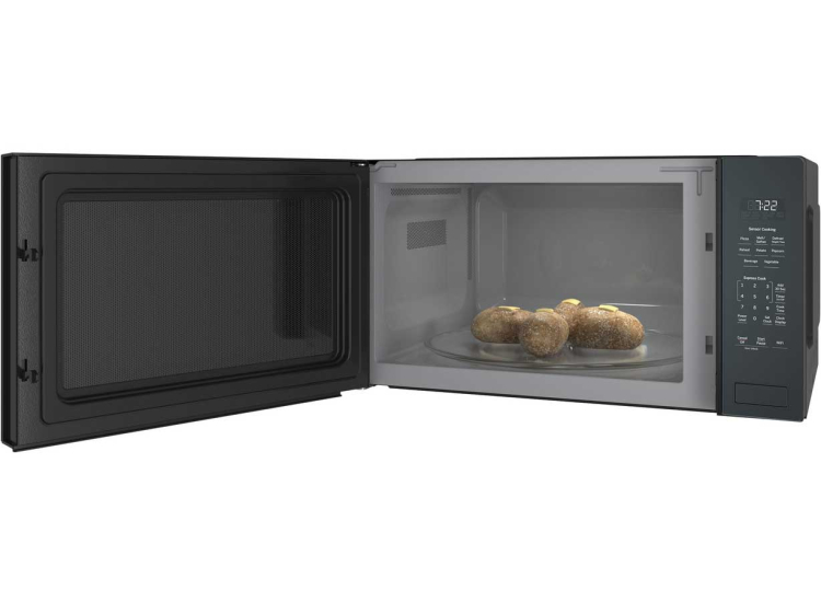 GE Profile Built-In Sensor Microwave Oven 2.2 Cu. Ft. In Black - PCWK22U1WBB
