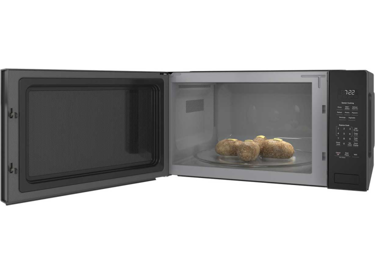 GE Profile Built-In Sensor Microwave Oven 2.2 Cu. Ft. In Gray - PCWK22U1WDD