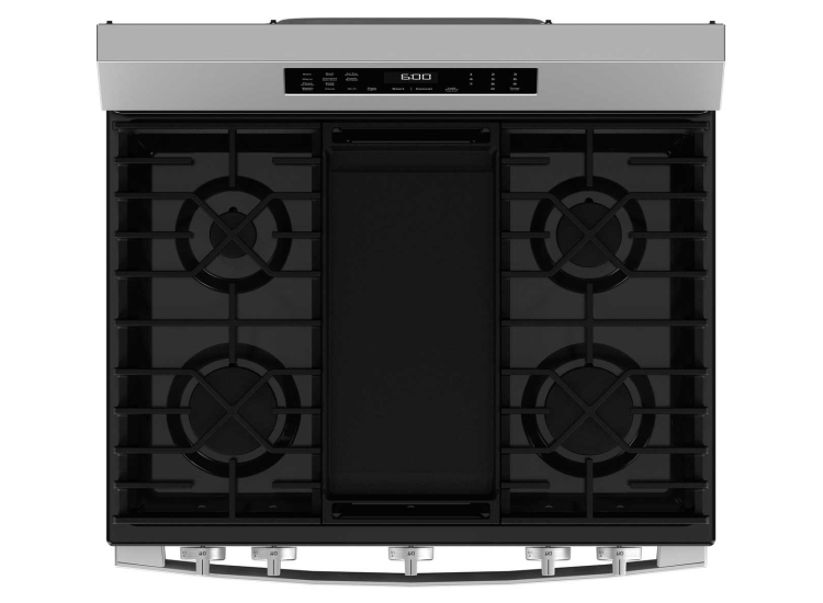 GE Gas Range 600 Series 30 In. Free-Standing in Stainless Steel - GGF600AVSS