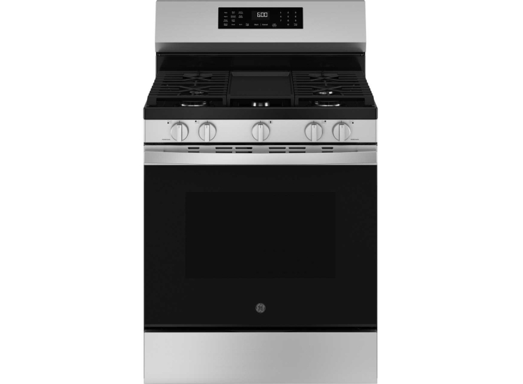 GE Gas Range 600 Series 30 In. Free-Standing in Stainless Steel - GGF600AVSS