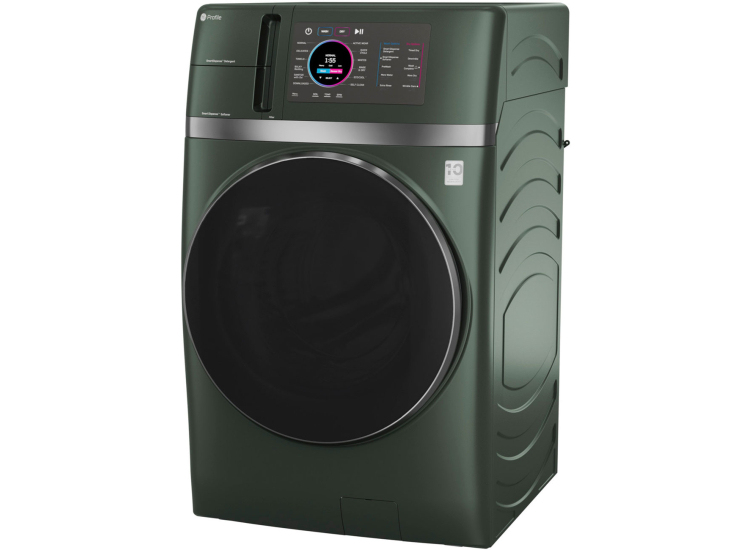 GE Profile ADA 4.8 Cu. Ft. UltraFast Washer/Dryer Combo With Ventless Heat Pump Technology in Jade Green - PFQ97HSPVGN