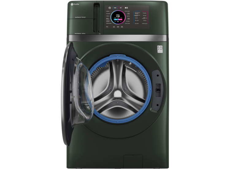GE Profile ADA 4.8 Cu. Ft. UltraFast Washer/Dryer Combo With Ventless Heat Pump Technology in Jade Green - PFQ97HSPVGN