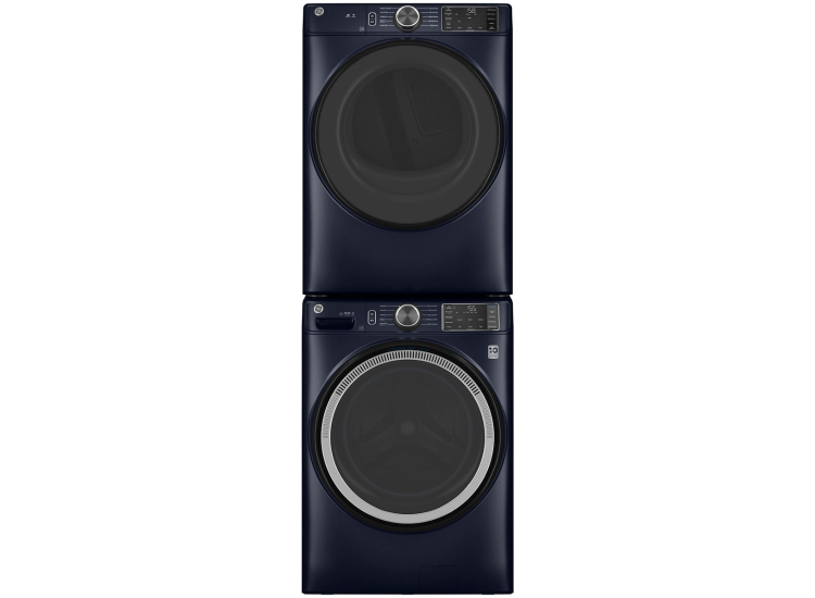 GE Washer 4.8 Cu. Ft. Smart Front Load with UltraFresh Vent System with OdorBlock in Sapphire Blue - GFW550SPRRS