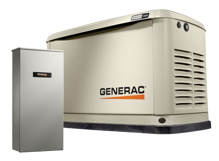 Generac Guardian 14KW Generator 16-Circuit Switch WiFi– 72240