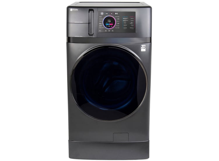 GE Profile ADA 4.8 Cu. Ft. UltraFast Washer/Dryer Combo With Ventless Heat Pump Technology in Carbon Graphite - PFQ97HSPVDS