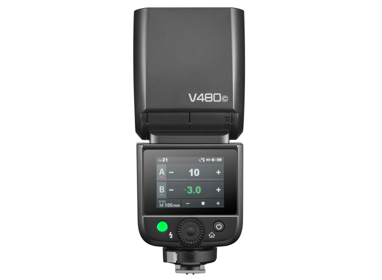 Godox V480 E-TTL and E-TTL II Camera Flash For Canon Cameras - V480C