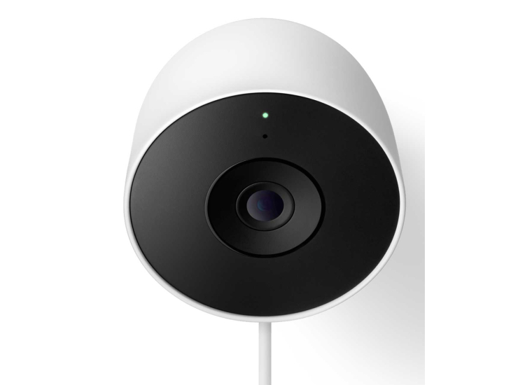 Google Nest Cam Outdoor Security Camera in Snow 2-Pack (Wired) (2nd Gen) - GA09965-US