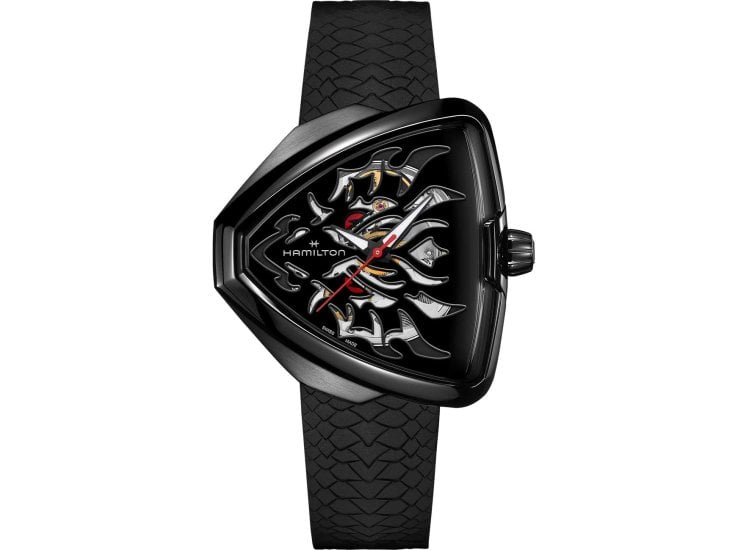 Hamilton Ventura Elvis80 Skeleton Auto Watch H24535332